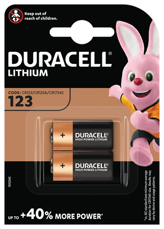 Duracell 123 Litium 10x2-p